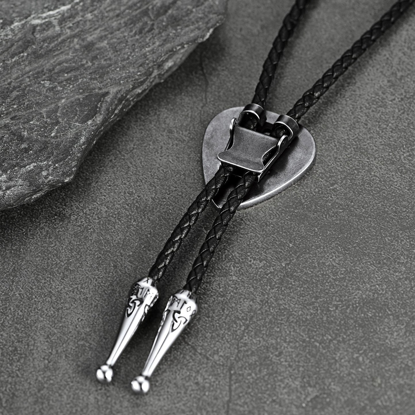 Customized Viking Heart Picture Bolo Ties for