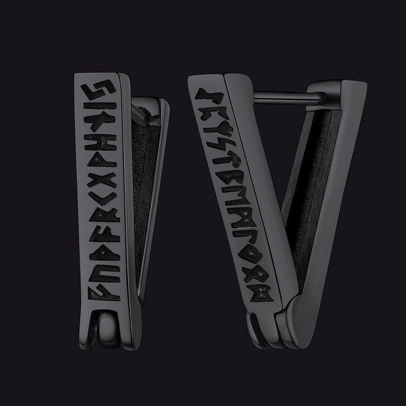 Classic Triangle Huggie Hoop Earrings for