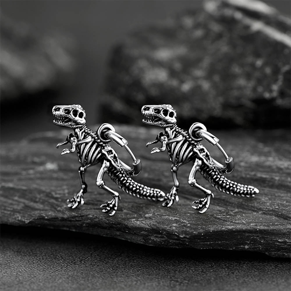 T-rex Dinosaur Earrings for