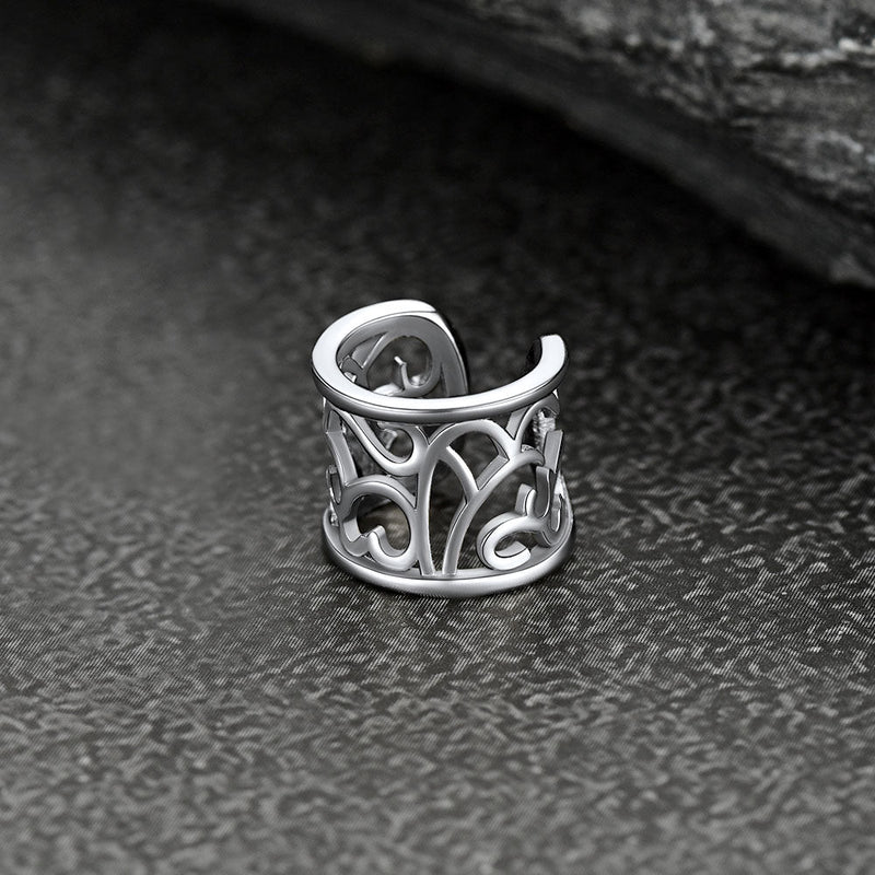 Celtic Knot 925 Sterling Silver Cartilage Ear Cuff
