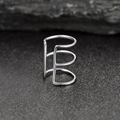Sterling Silver Cartilage Ear Cuff Wrap Earrings 1pc