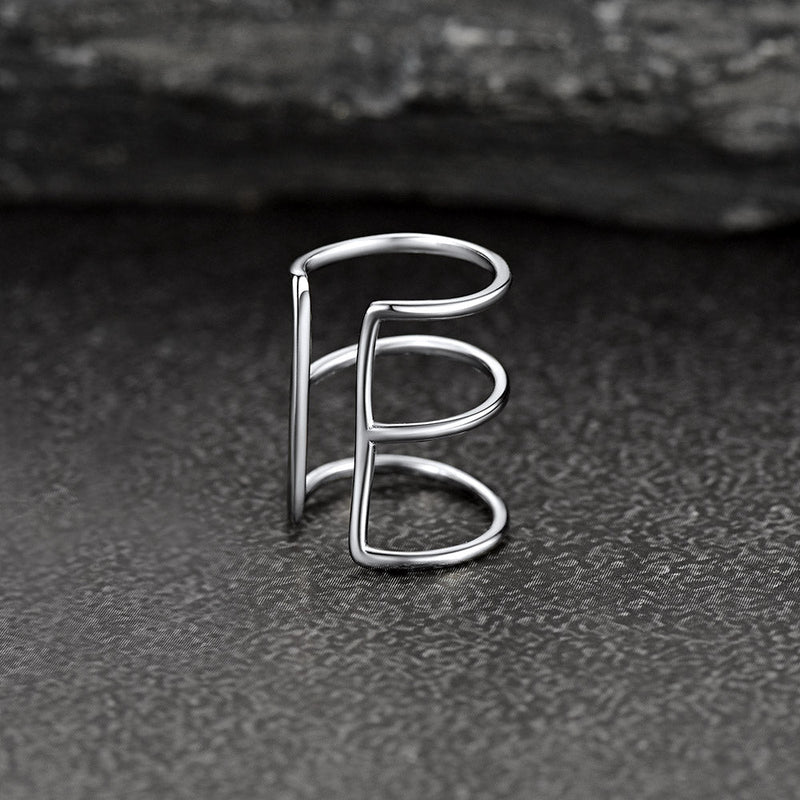 Sterling Silver Cartilage Ear Cuff Wrap Earrings 1pc