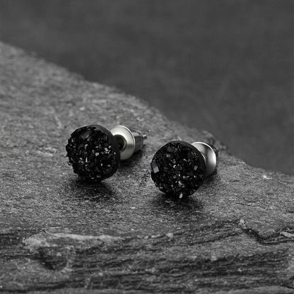 925 Sterling Silver Diamond Stud Earrings for