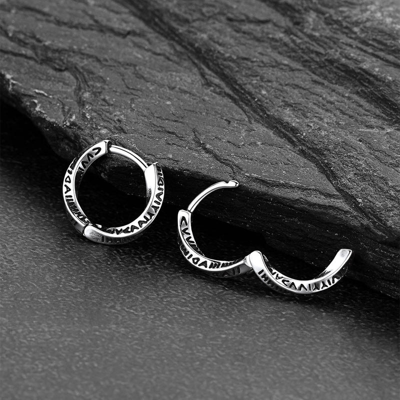 Minimalism Mobius Hoop Earrings for