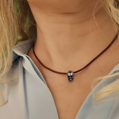 Braided Leather Cord Chain Wax Rope Necklace for 2mm/3mm