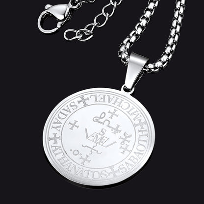 Sigil of Archangel Michael Talisman Necklace for