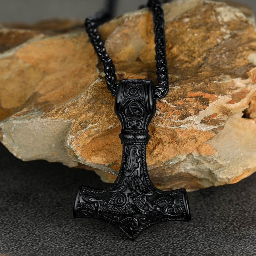 Poseidon Trident Necklace Ancient Greek Mythology Pendant