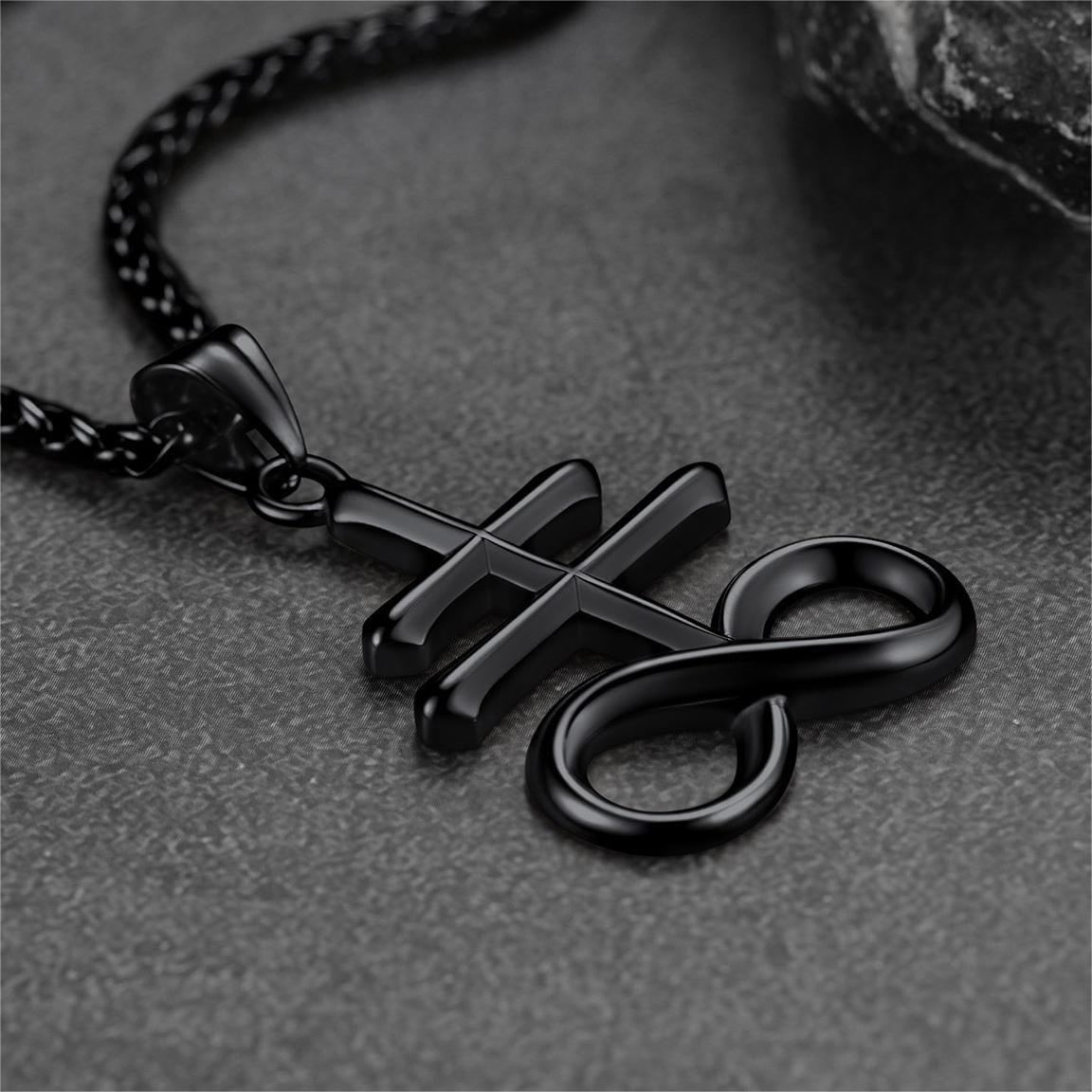 Church of Satan Leviathan Cross Necklace Pendant for