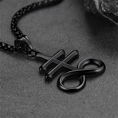 Church of Satan Leviathan Cross Necklace Pendant for