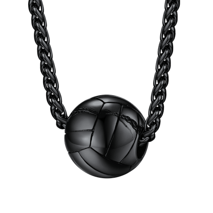Sport Volleyball Necklace Pendant for