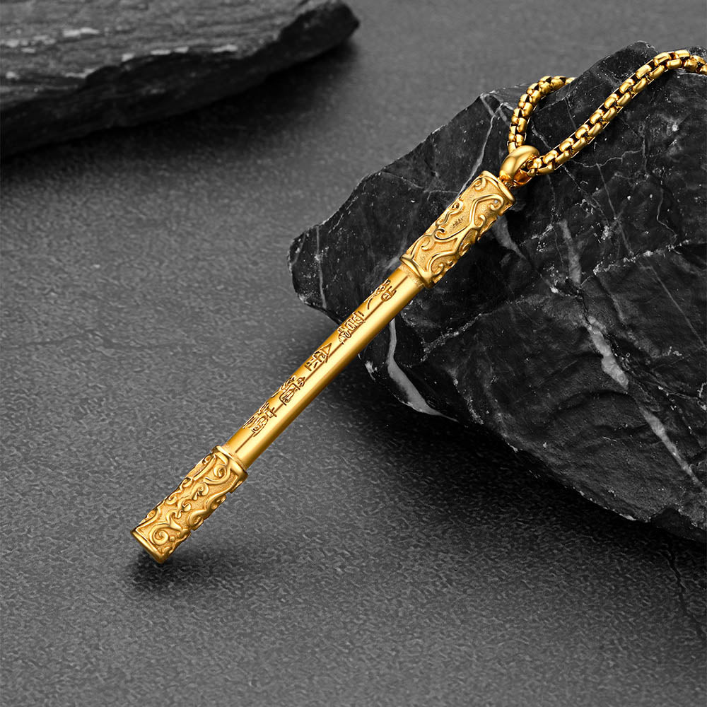 Monkey King Ruyi Jingu Bang Bar Necklace for