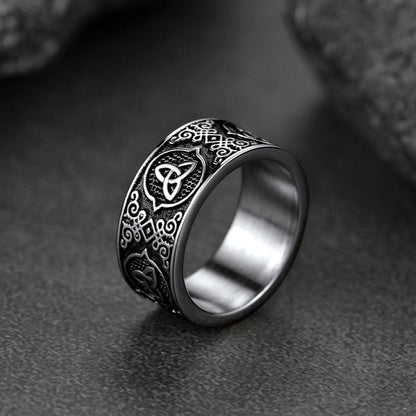 Celtic Knot Band Ring for