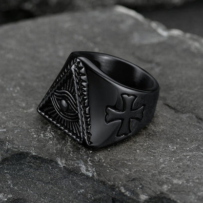 All Seeing Eye Ring Eye of Providence Ring for
