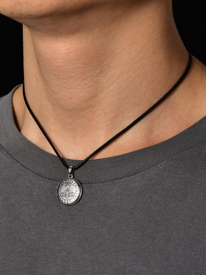 Viking Thor's Hammer Personalised Photo Locket Necklace for