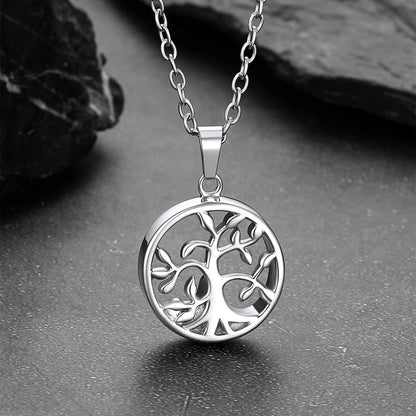 Cremation Tree of Life Urn Necklace for Ashes Memorial Gift