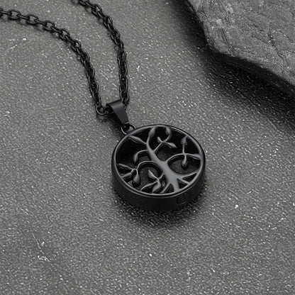 Cremation Tree of Life Urn Necklace for Ashes Memorial Gift