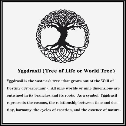Tree of Life Celtics Stainless Steel Viking Ring