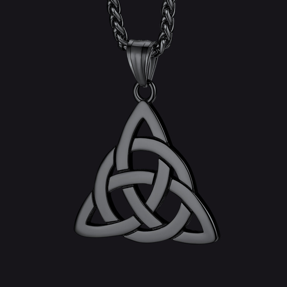 Irish Celtic Knot Necklace for in Stainless Steel