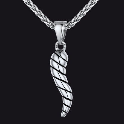 Cornicello Italian Horn Necklace Amulet Pendant