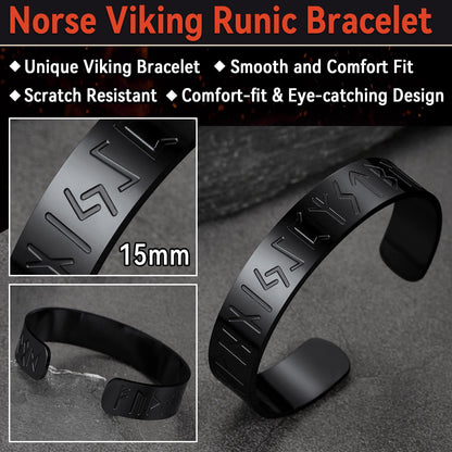 Viking Cuff Bangle Bracelet for