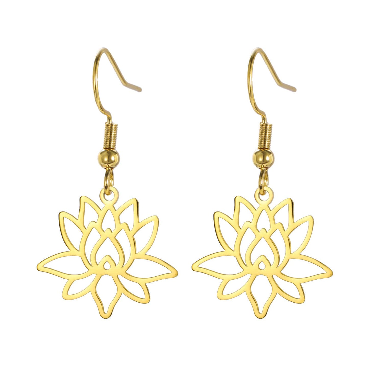 Lotus Radiance Bloom Earrings