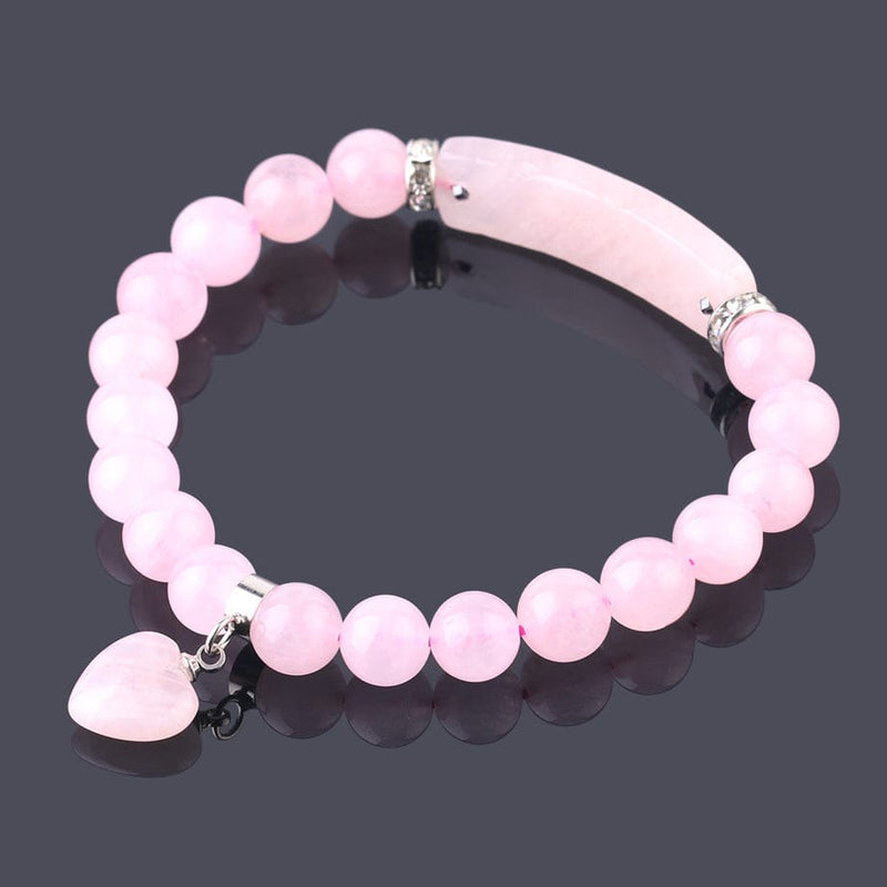 Love Pendant Crystal Bracelet