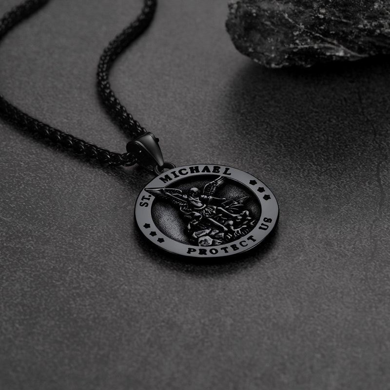 Archangel St. Michael Pendant Necklace for