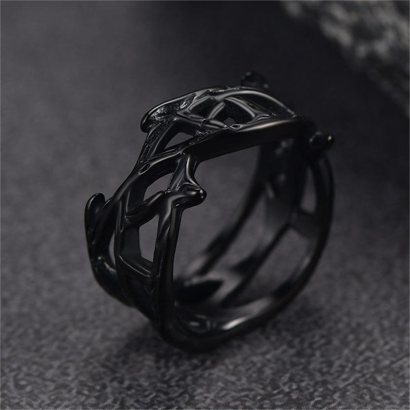 Christian Jesus Crown of Thorns Ring for