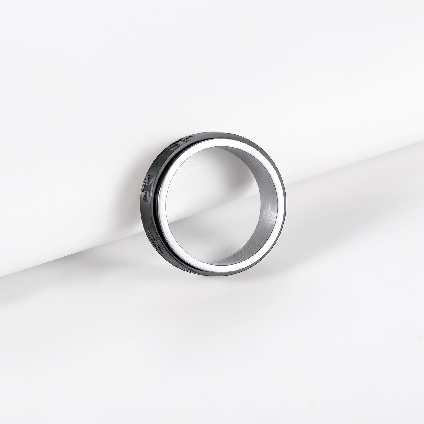 Knights Templar Cross Anxiety Ring for
