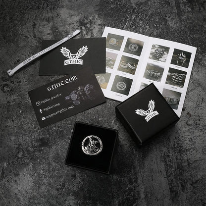 Archangel Saint Michael Stainless Steel Ring