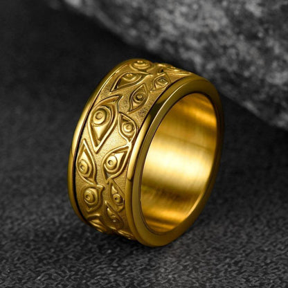 Evil Eye Ring Fidget Anxiety Ring for /