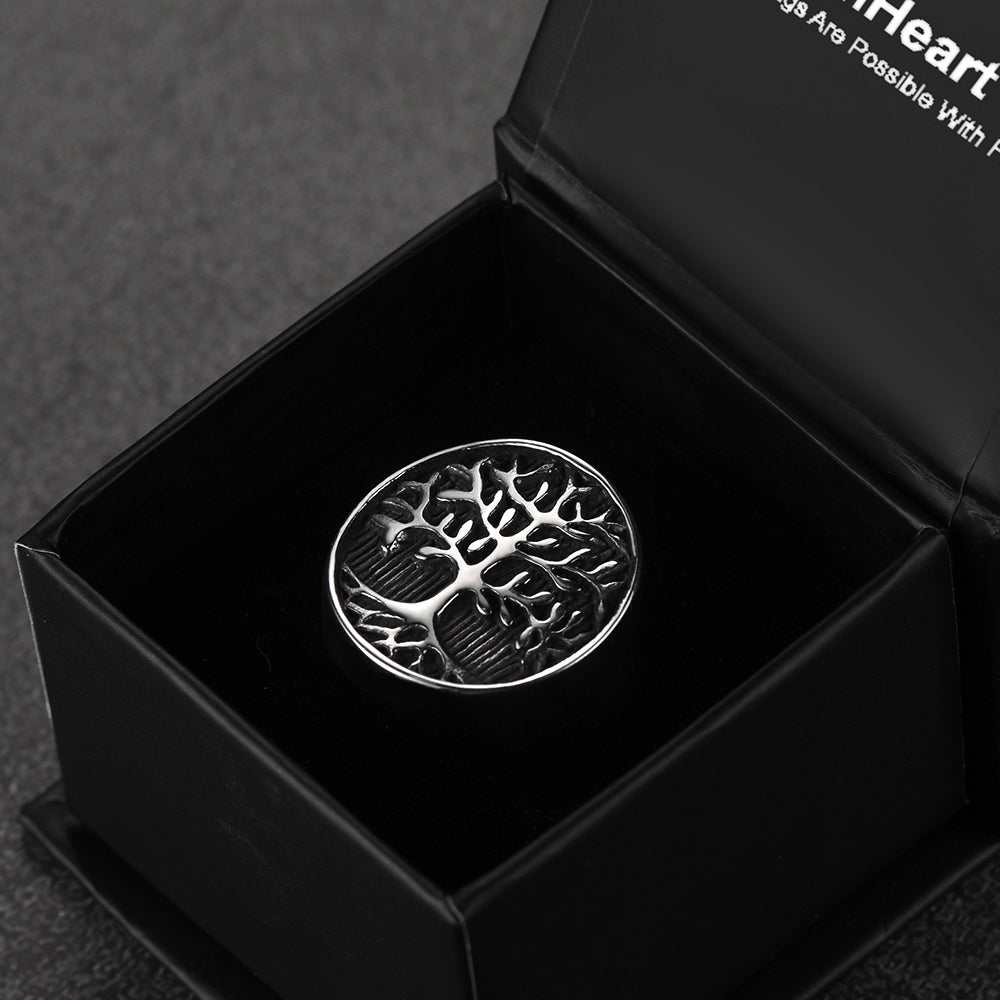 Tree of Life Signet Ring for