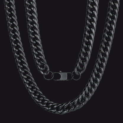 Thick Miami Cuban Curb Link Chain Necklace for