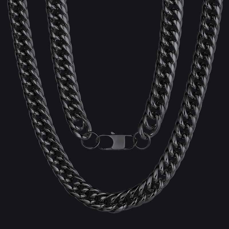 Thick Miami Cuban Curb Link Chain Necklace for