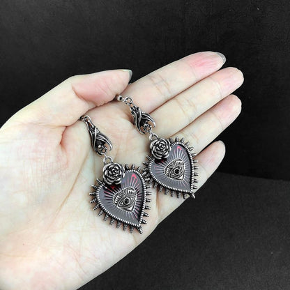 Bloody Rose Earrings