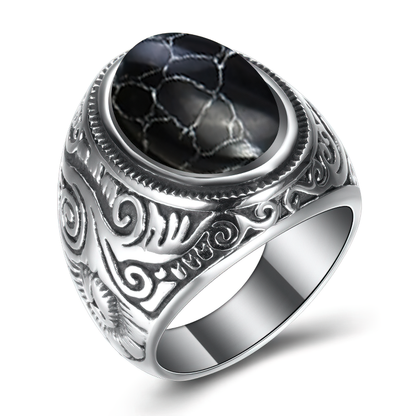 Style Stainless Steel Ring / Alternative Jewelry