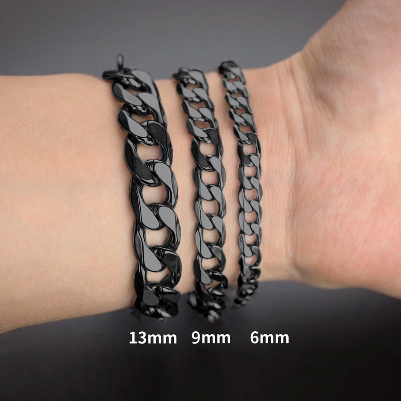 Cuban Link Chain Bracelet for