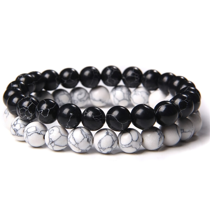 Bangle of Natural Bead / Hand Bracelet / Alternative Jewelry