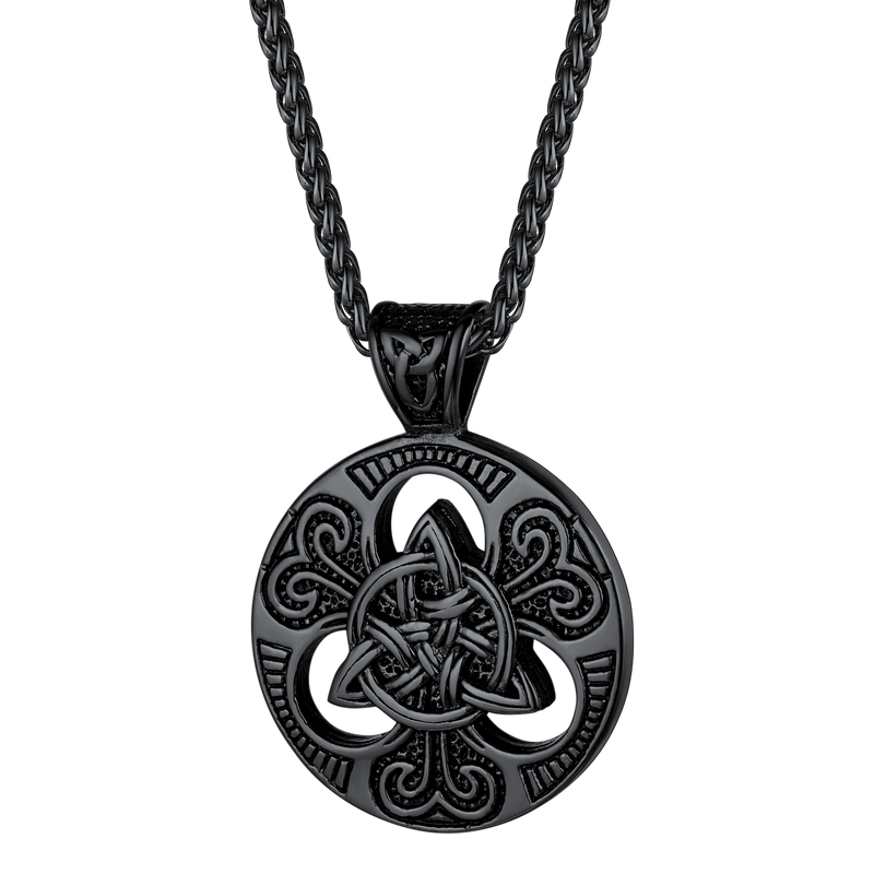 Celtic Knot Necklace Amulet Pendant for