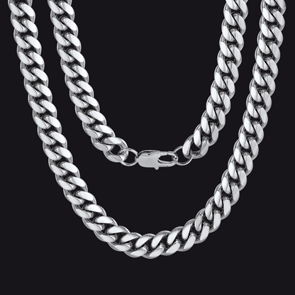 Thick Miami Cuban Curb Link Chain Necklace for