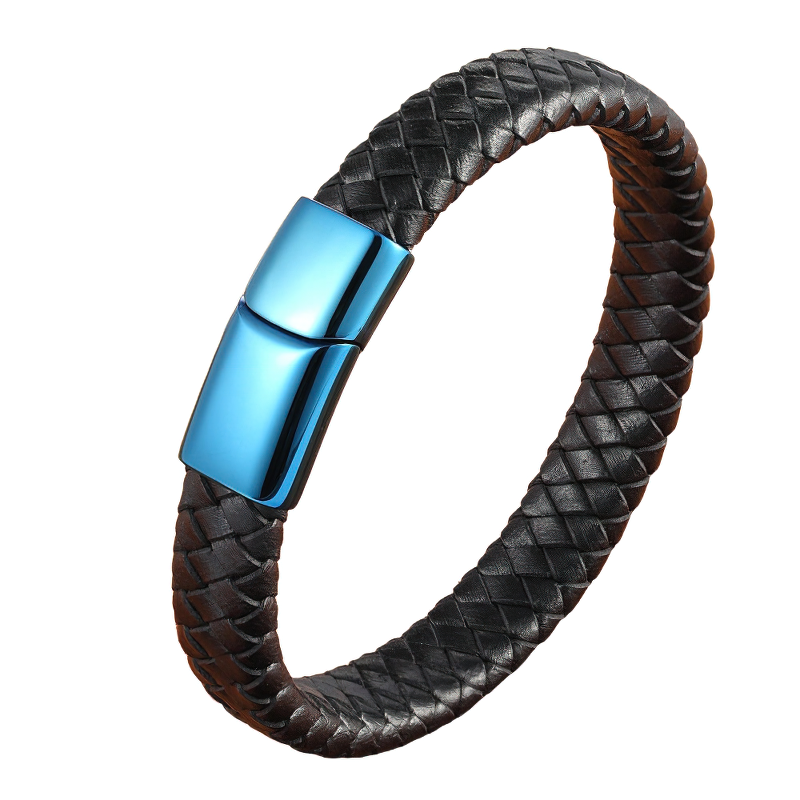 Classic Bracelets With Blue Color / Stainless Steel Simple Buckle