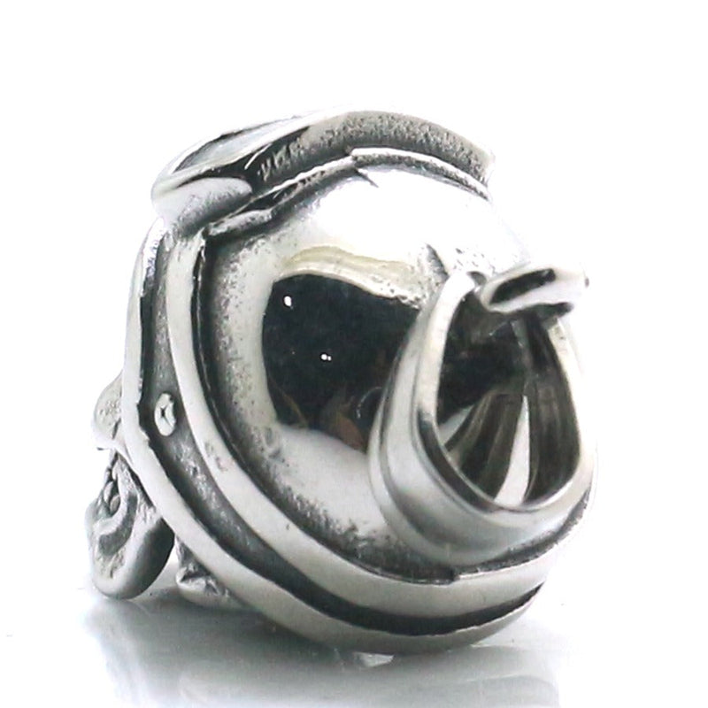 Cool Gothic Pendant for and / Stainless Steel Skull Pendant With Pilot's Glasses