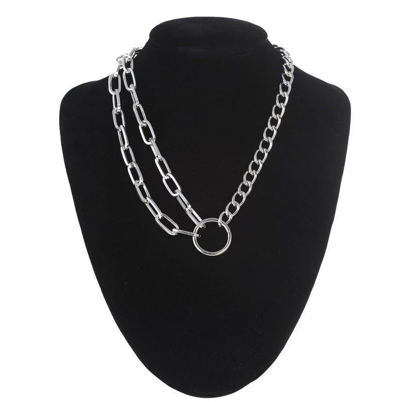 Cool Link Chain Necklace / Choker Necklace for in Aesthetic Jewelry