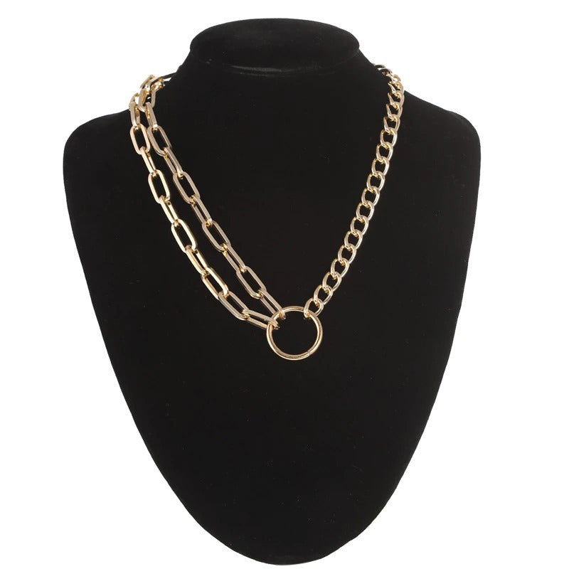 Cool Link Chain Necklace / Choker Necklace for in Aesthetic Jewelry