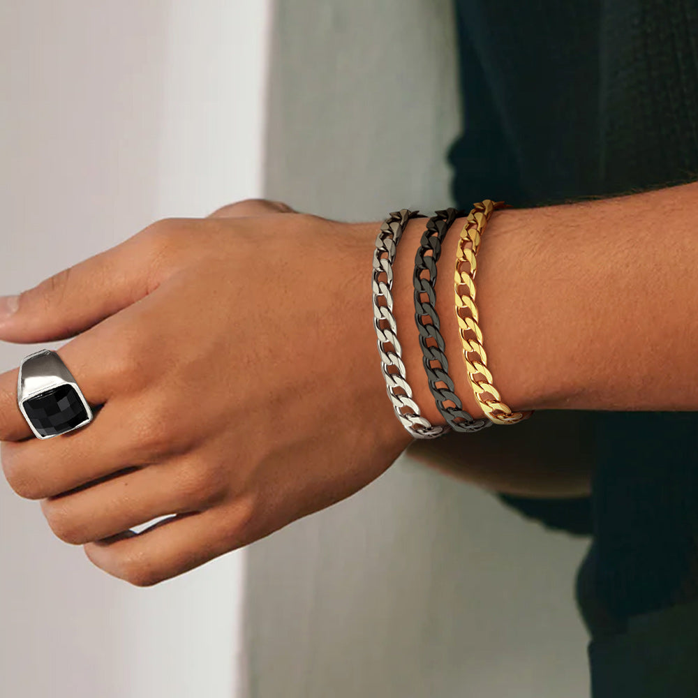 Cuban Link Chain Bracelet for