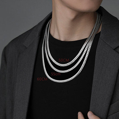 Cuban Link Stainless Steel Necklace