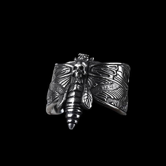 Death Head Moth Ring