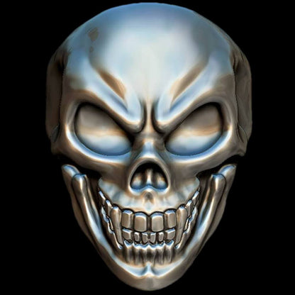 Death Skull Sterling Silver Ring