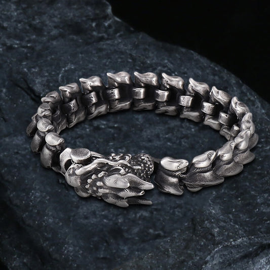 Domineering Dragon Stainless Steel Bracelet