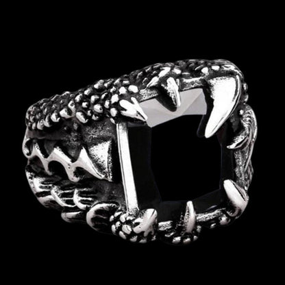 Dragon Claw Crystal Ring